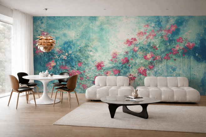 Whimsical Blossom Veil