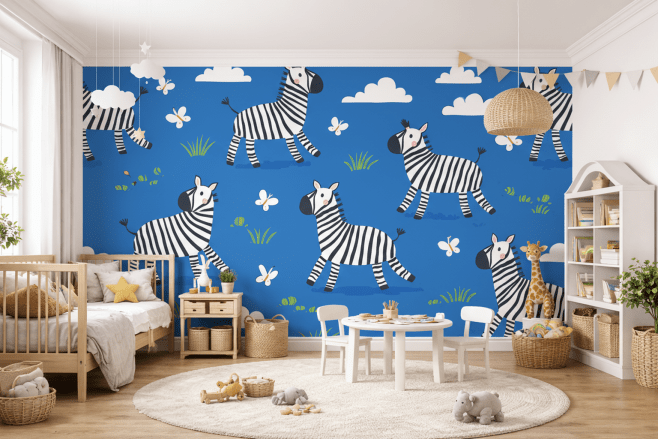 Zebra Dune Mural