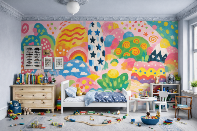 Whimsical Hillside
