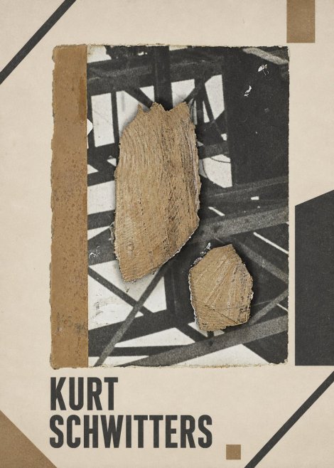Kurt Schwitters Merz Collage with Found Objects No1 - Plakat