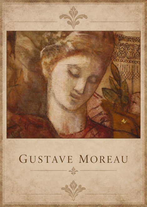 Gustave Moreau Female Head Study No5 - Plakat