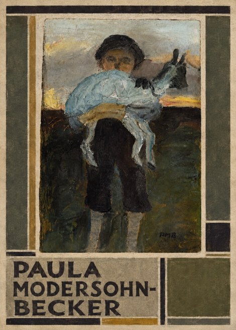 Paula Modersohn-Becker Boy with Goat No4 - Plakat