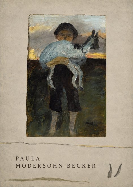 Paula Modersohn-Becker Boy with Goat No5 - Plakat