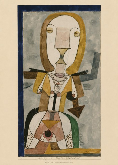 Paul Klee Popular Wall-painting No6 - Plakat