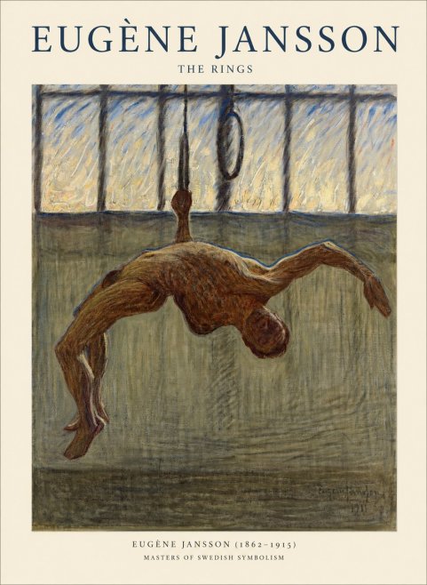 Eugène Jansson The Rings No1 - Plakat