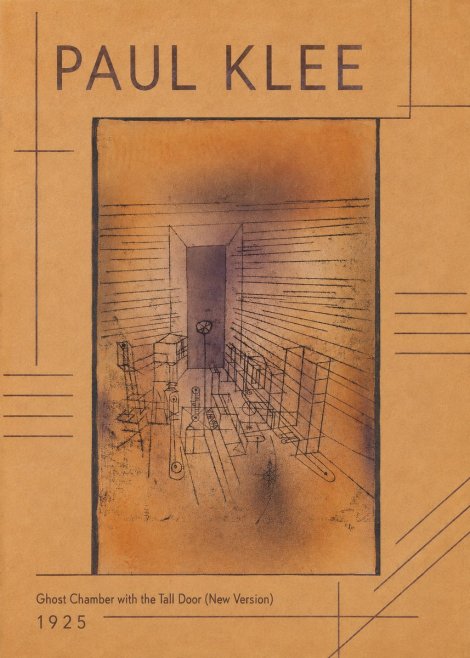 Paul Klee Ghost Chamber with the Tall Door (New Version) No1 - Plakat