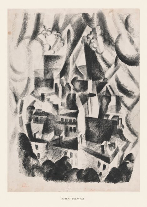 Robert Delaunay Vue Sur La Ville No6 - Plakat