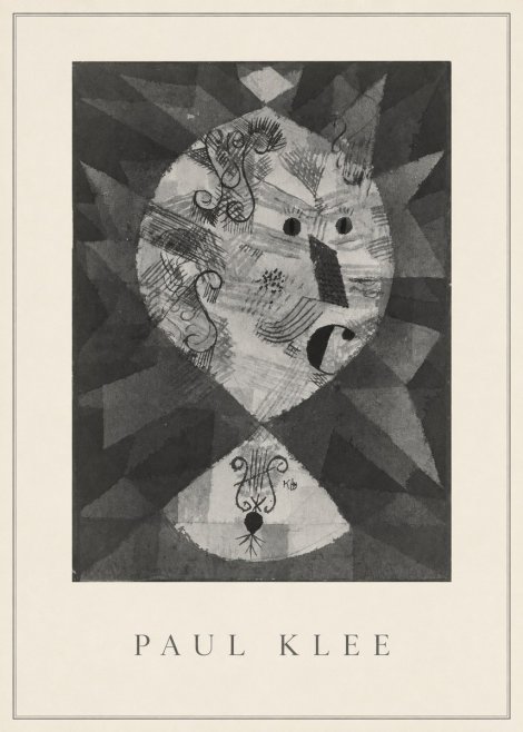 Paul Klee Der O Vom Hohen C No4 - Plakat