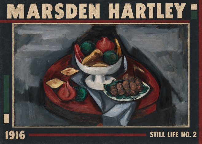 Marsden Hartley Still Life No. 2 No5 - Plakat