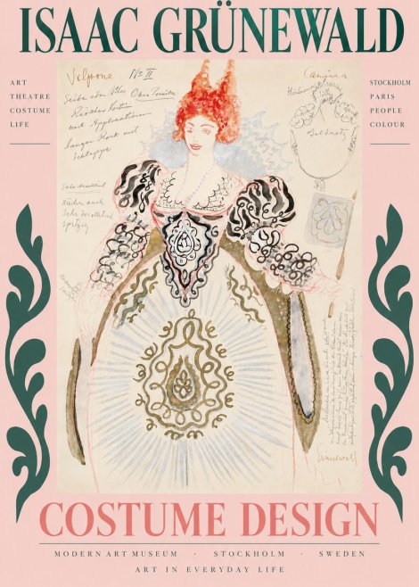 Isaac Grünewald Volpone No Ii No3 - Plakat