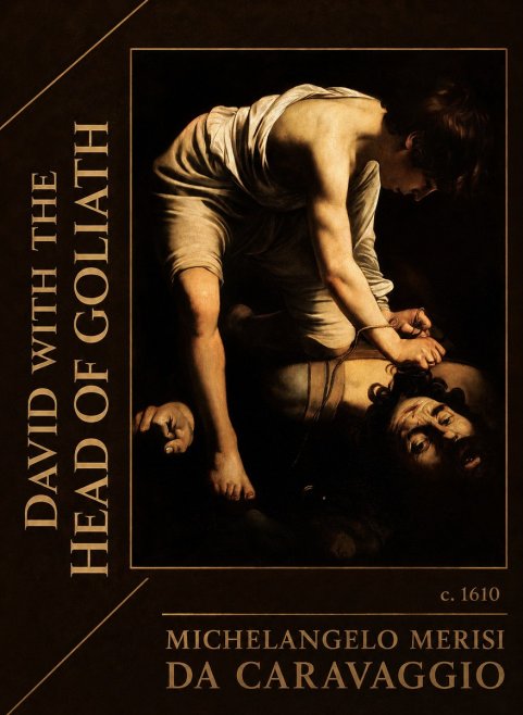 Michelangelo Merisi da Caravaggio David with the Head of Goliath I No2 - Plakat