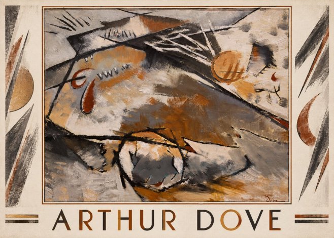 Arthur Dove Pagan Philosophy No1 - Plakat
