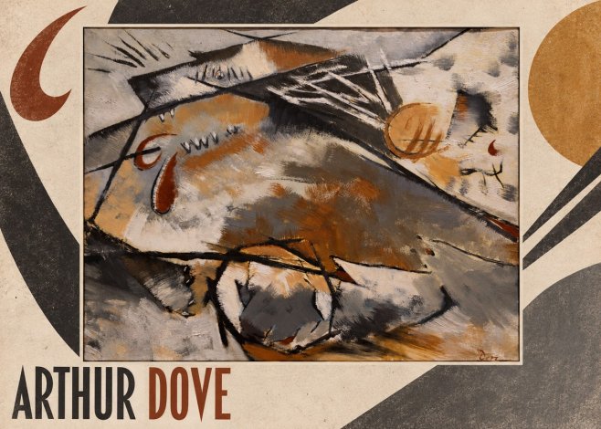 Arthur Dove Pagan Philosophy No4 - Plakat