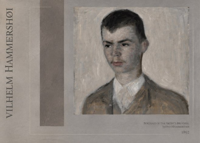 Vilhelm Hammershøi Portrait of the Artist's Brother, Svend Hammershøi No6 - Plakat
