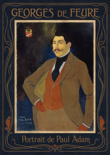 Georges de Feure Portrait De Paul Adam No1 - Plakat