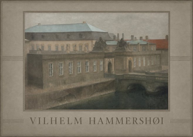 Vilhelm Hammershøi The Old Christiansborg, Late Autumn No3 - Plakat