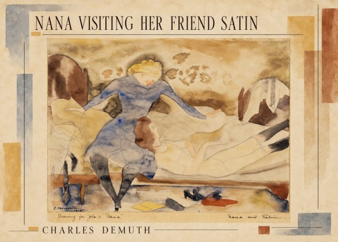 Charles Demuth Nana Visiting Her Friend Satin No2 - Plakat