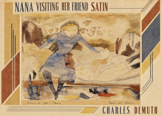 Charles Demuth Nana Visiting Her Friend Satin No3 - Plakat