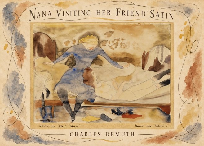 Charles Demuth Nana Visiting Her Friend Satin No4 - Plakat
