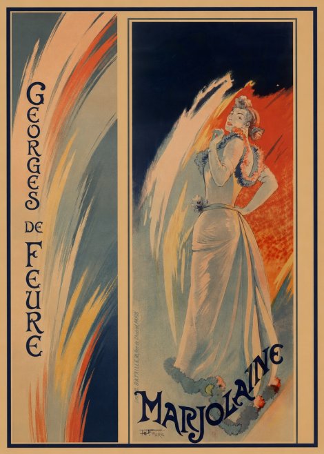 Georges de Feure Marjolaine No2 - Plakat