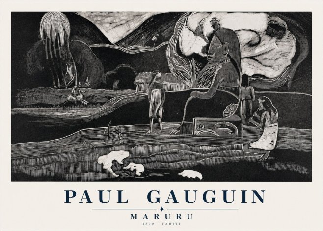 Paul Gauguin Maruru No1 - Plakat