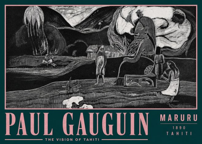 Paul Gauguin Maruru No3 - Plakat