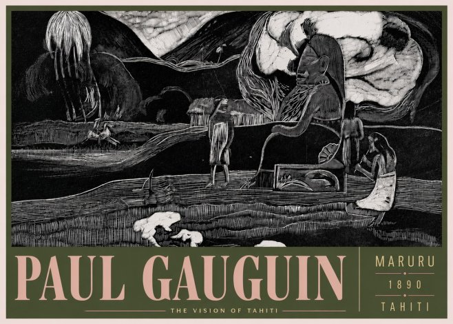 Paul Gauguin Maruru No5 - Plakat