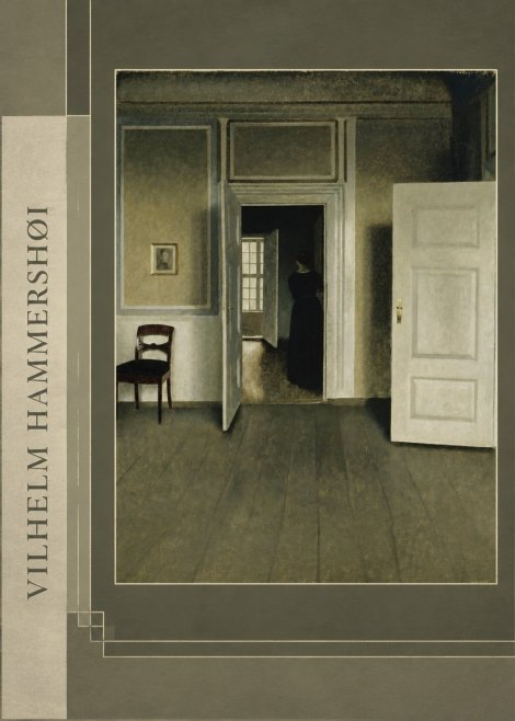 Vilhelm Hammershøi Interior with a Woman Seen from the Back No2 - Plakat