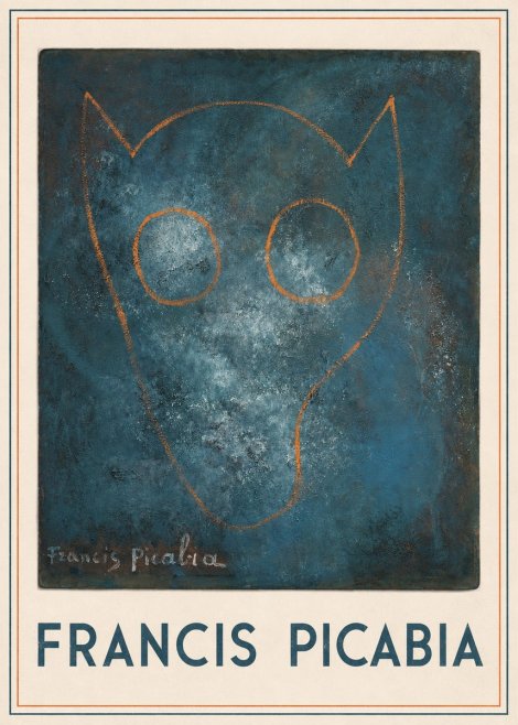Francis Picabia Abstract Head No1 - Plakat
