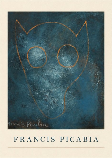 Francis Picabia Abstract Head No5 - Plakat