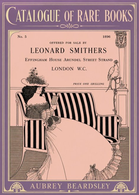 Aubrey Beardsley Catalogue of Rare Books No6 - Plakat