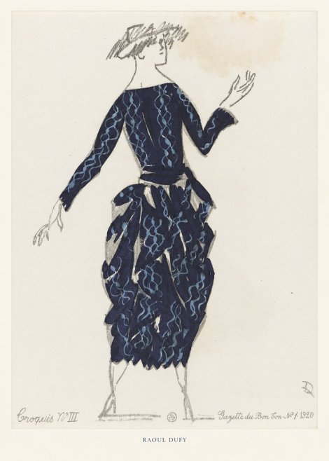 Raoul Dufy Croquis N°iii No5 - Plakat