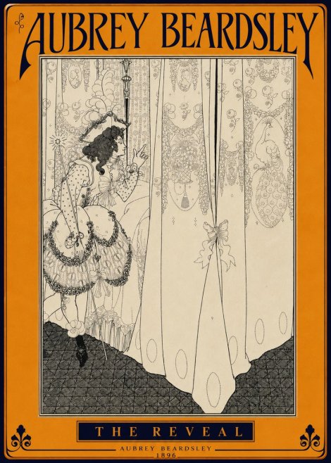 Aubrey Beardsley The Reveal No4 - Plakat