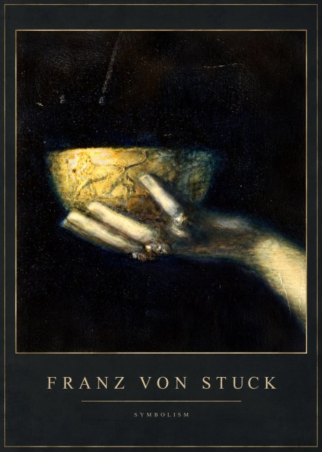 Franz von Stuck Die Schöne Hand Mit Der Schale No3 - Plakat