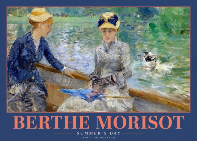 Berthe Morisot Summer's Day No2 - Plakat