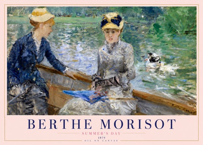 Berthe Morisot Summer's Day No4 - Plakat