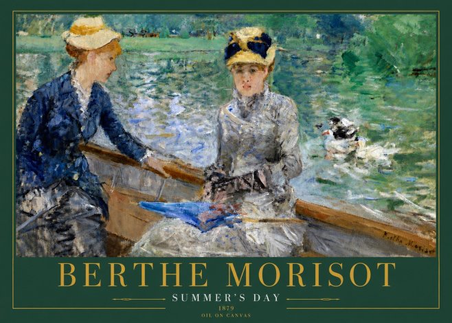 Berthe Morisot Summer's Day No5 - Plakat