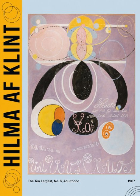 Hilma af Klint The Ten Largest, No. 6, Adulthood No2 - Plakat
