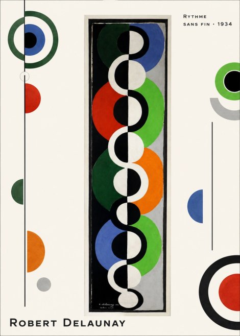Robert Delaunay Rythme Sans Fin I No2 - Plakat