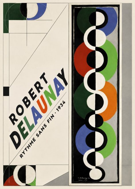 Robert Delaunay Rythme Sans Fin I No3 - Plakat