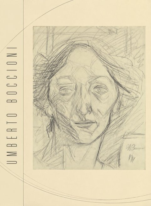 Umberto Boccioni Head of a Woman No2 - Plakat