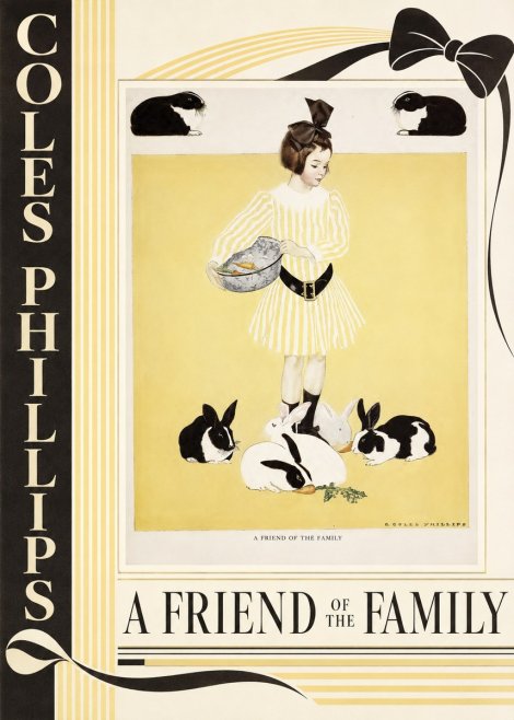 Coles Phillips A Friend of the Family No6 - Plakat
