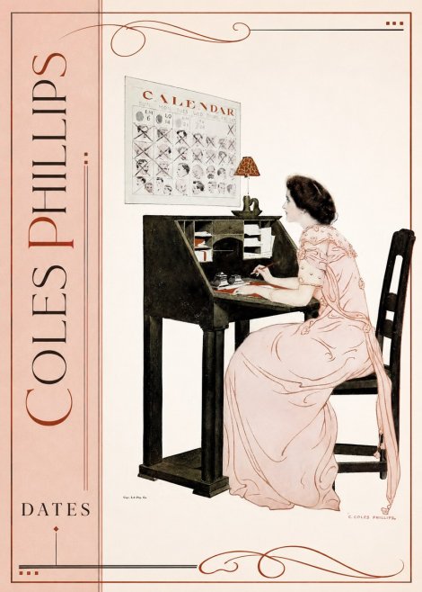 Coles Phillips Dates No2 - Plakat