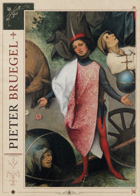 Pieter Bruegel Netherlandish Proverbs II No2 - Plakat