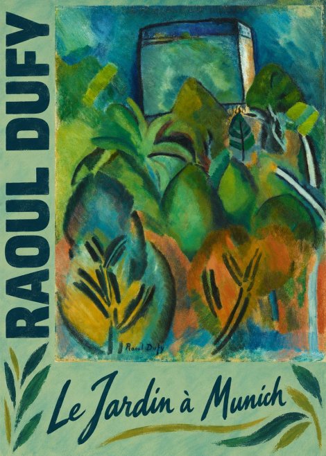 Raoul Dufy Le Jardin À Munich No2 - Plakat