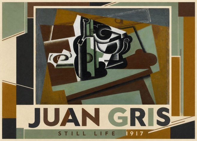 Juan Gris Still Life I No1 - Plakat
