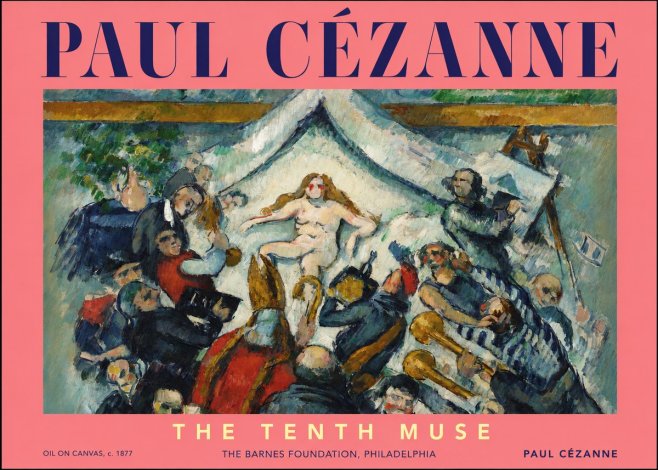 Paul Cézanne The Tenth Muse No2 - Plakat