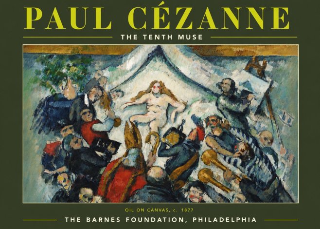 Paul Cézanne The Tenth Muse No4 - Plakat