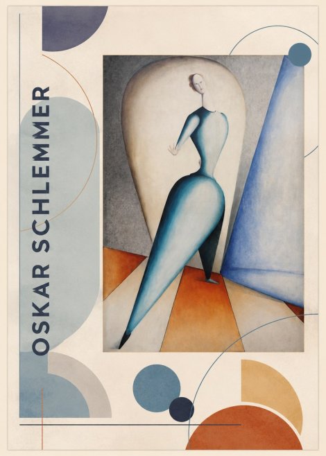 Oskar Schlemmer Oskar Schlemmer No5 - Plakat
