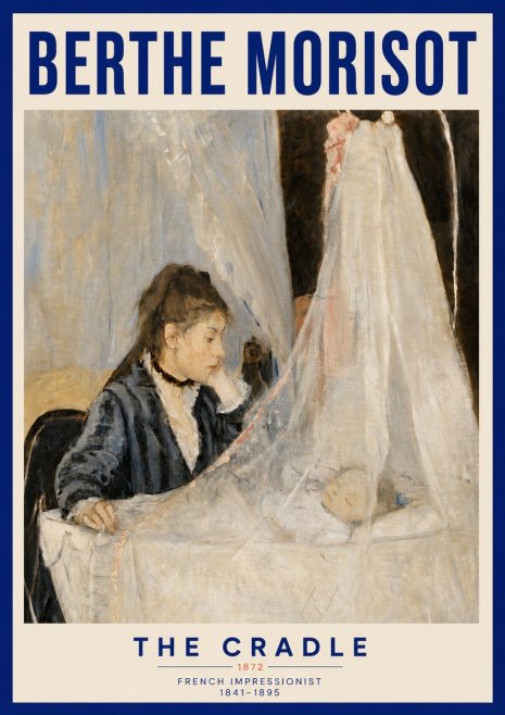 Berthe Morisot The Cradle No5 - Plakat